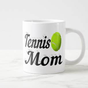 Caneca De Café Grande Tênis Mãe metade do texto Giant Coffee Mug