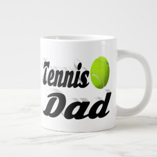 Caneca De Café Grande Tênis Pai meio texto Giant Coffee Mug