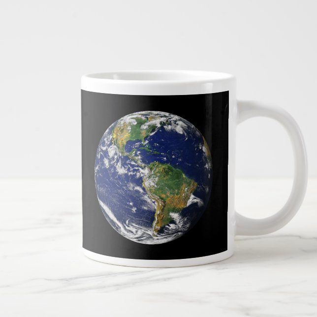 Caneca De Café Grande TERRA DE 20 Oz Gigante Mug Personalizado (Direita)