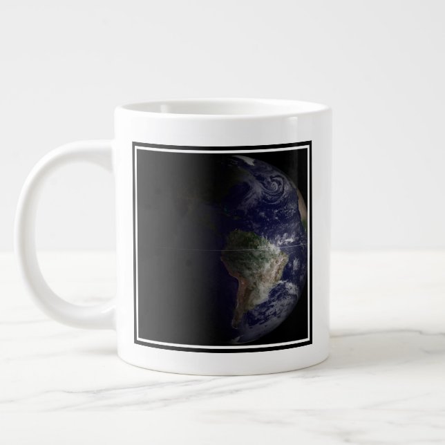 Caneca De Café Grande Terra No Equinócio. (Esquerda)