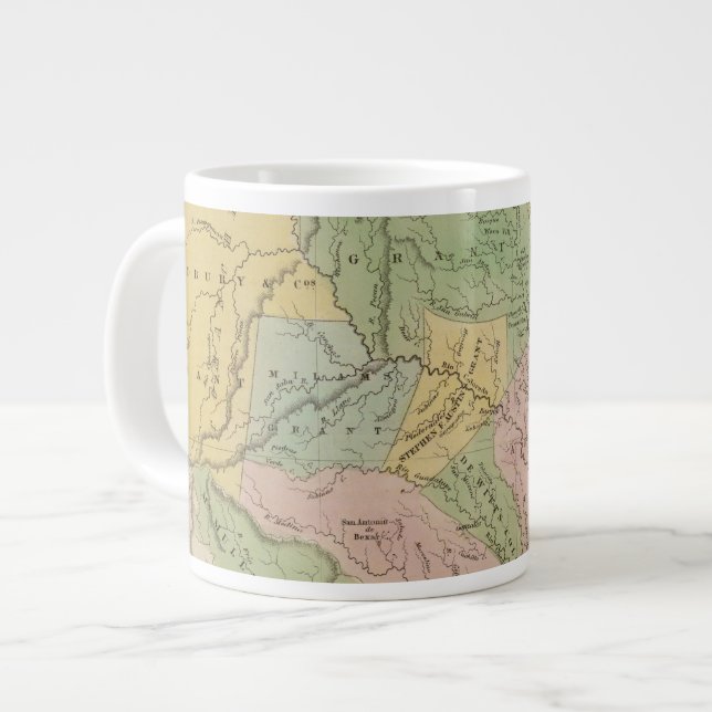 Caneca De Café Grande Texas 14 (Frente Esquerda)