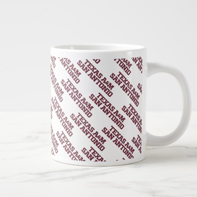 Caneca De Café Grande Texas A&M San Antonio (Direita)