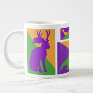 Caneca De Café Grande Texas Critters