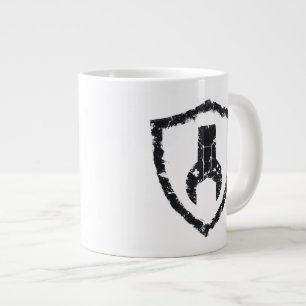 Caneca De Café Grande TGM Splattered Shield Mug (Escuro)