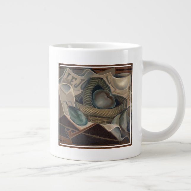 Caneca De Café Grande The Basket, 1924 (óleo na canvas) (Direita)