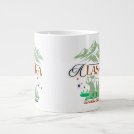 Caneca De Café Grande The Bear of Alaska – Adventure Coffee Mug