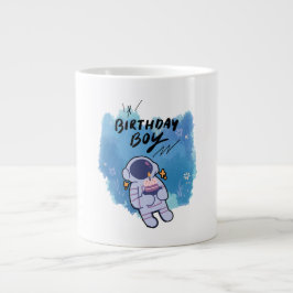 Caneca De Café Grande The Birthday Spaceman