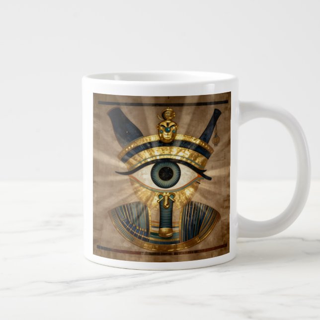 Caneca De Café Grande The Egyptian Eye´9 (Direita)