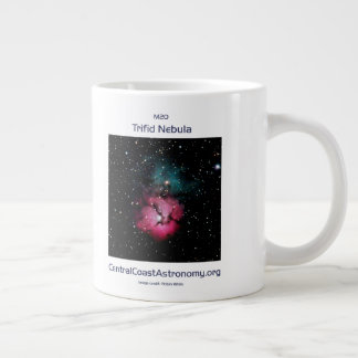 Caneca De Café Grande The Trifid Nebula by Robin White - 20oz Mug