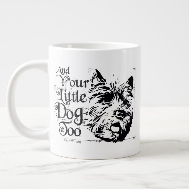 Caneca De Café Grande The Wizard Of Oz™ | And Your Little Dog, Too (Esquerda)