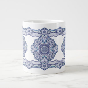 Caneca De Café Grande Thermal Tumbler Blue China inspirou