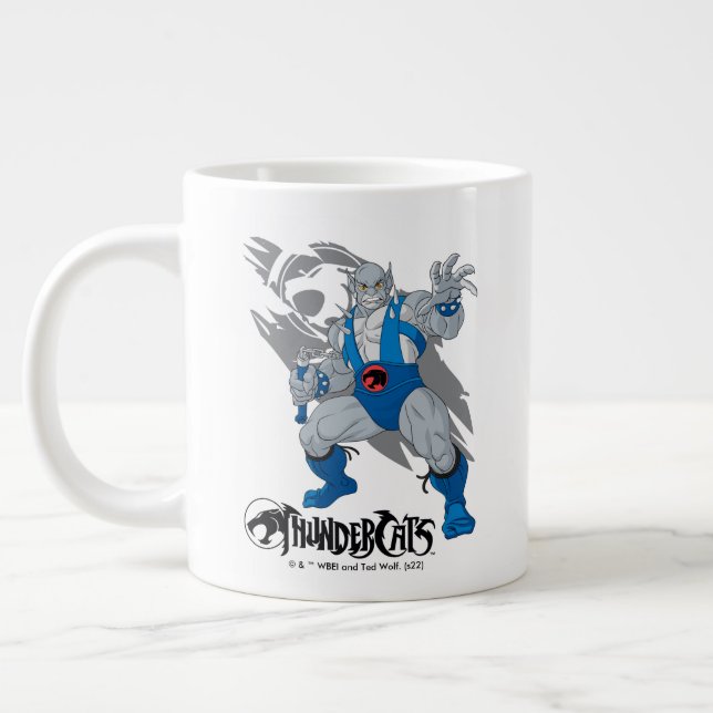Caneca De Café Grande ThunderCats | Panthro Character Graphic (Esquerda)