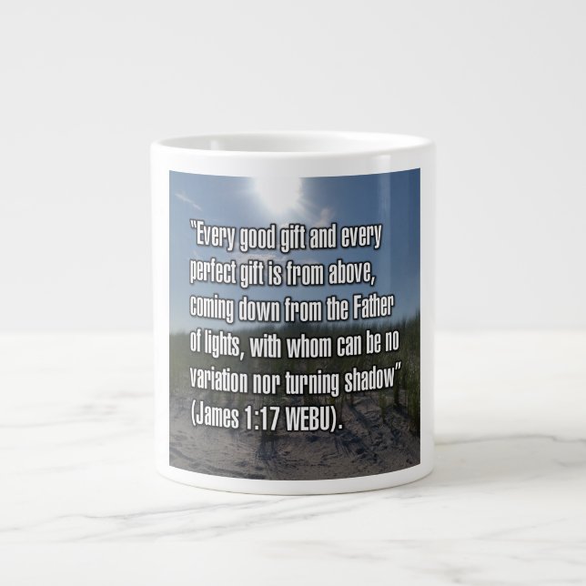 Caneca De Café Grande Tiago 1:17 WEBU Mug (Frente)