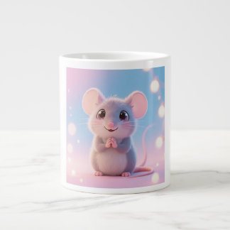 Caneca De Café Grande Tierno ratoncito