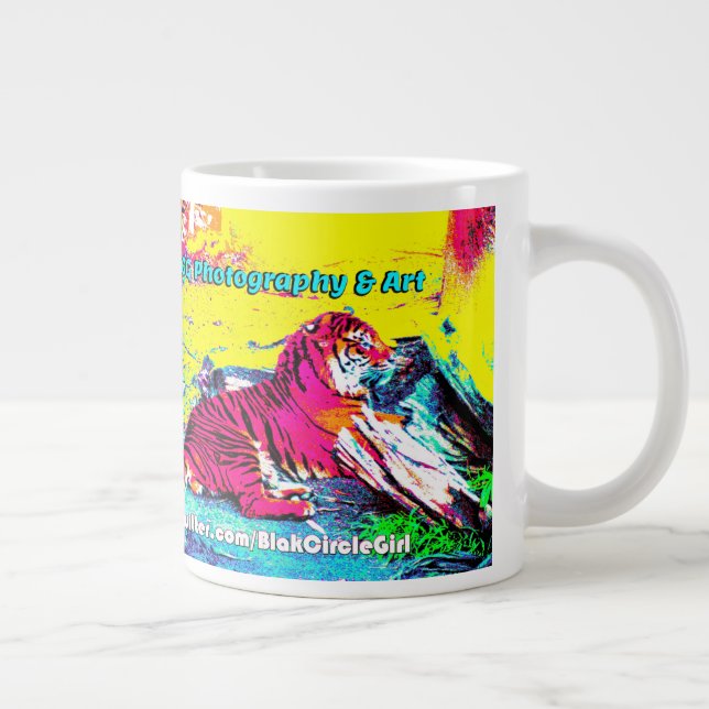 Caneca De Café Grande Tiger Bright Special Edition (Direita)