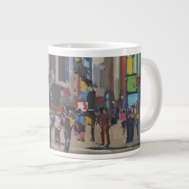 Caneca De Café Grande Times Square 2012 (Frente Esquerda)