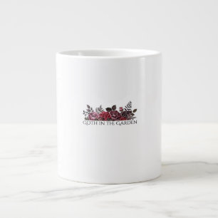 Caneca De Café Grande Tinta Whimsigoth - Florestas Místicas, Luas e Magi