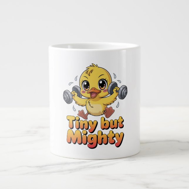 CANECA DE CAFÉ GRANDE TINY BUT MIGHTY (Frente)
