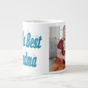 Caneca De Café Grande Típica azul da vovó fotografia céu
