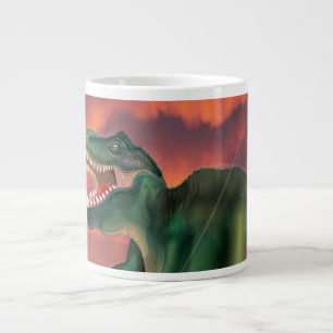 Caneca De Café Grande Tiranossauro Rex