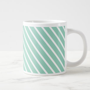 Caneca De Café Grande Tiras em cascata de chá simples