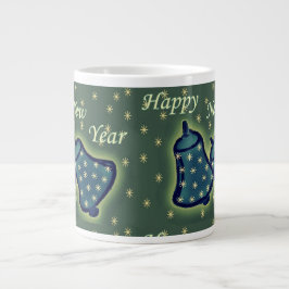 Caneca De Café Grande Tocando o Ano
