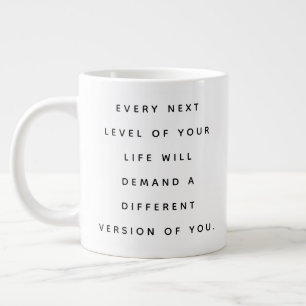 Caneca De Café Grande Todo o Próximo Nível da Sua Vida Exigirá