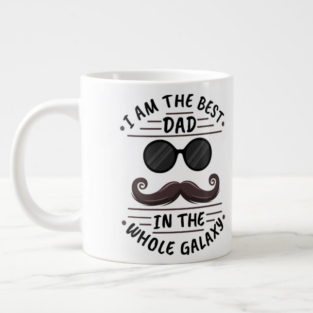 Caneca De Café Grande Todo Pai merece o melhor Pai do mundo (Esquerda)