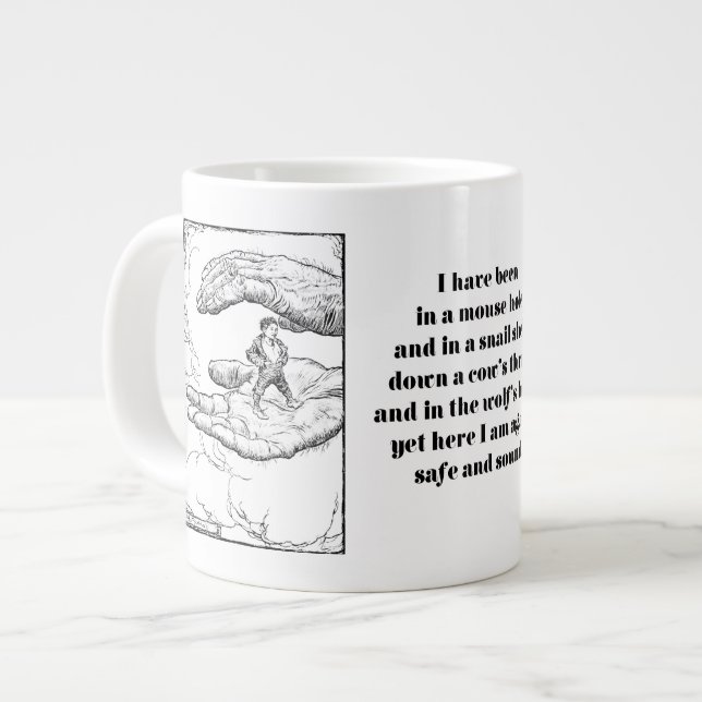 Caneca De Café Grande Tom Thumb Mug (Frente Esquerda)