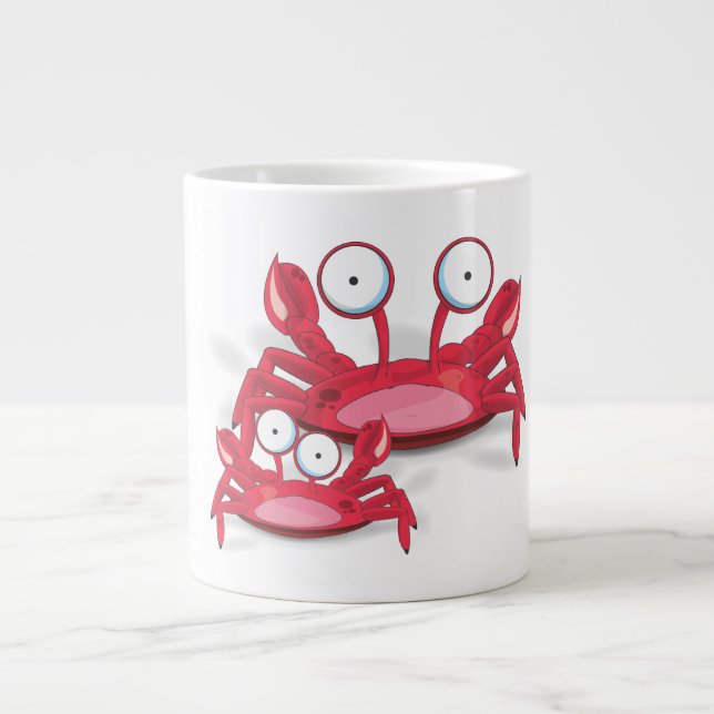 Caneca De Café Grande Tony o Caranguejo (Frente)