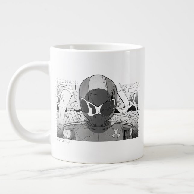 Caneca De Café Grande Toonami TOM 5 Counter-Down Pára-choque (Esquerda)
