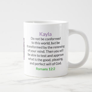 Caneca De Café Grande Tornar pessoal Adicionar sua foto e nome - Mug