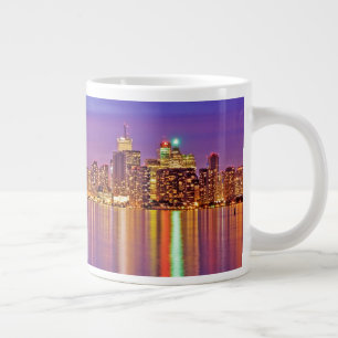 Caneca De Café Grande Toronto Skyline em Dusk