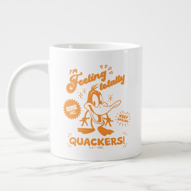 Caneca De Café Grande Torrente Retro DAFFY DUCK™ (Esquerda)