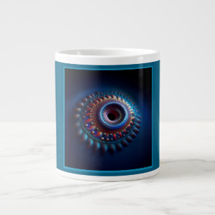 Caneca De Café Grande Torus Wormhole