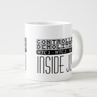 Caneca De Café Grande Trabalho de Dentro do Edifício 7 da Demolição Cont