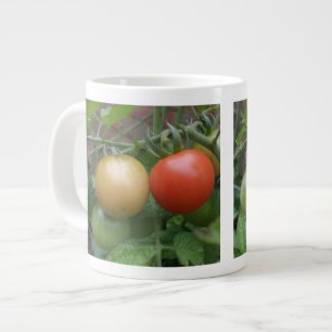 Caneca De Café Grande Tráfego Tomates Light Mug