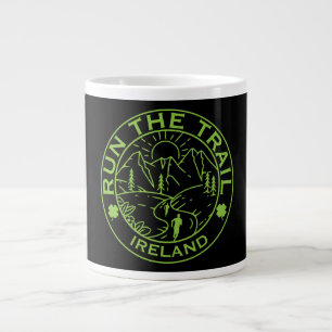 Caneca De Café Grande Trail Running Ireland