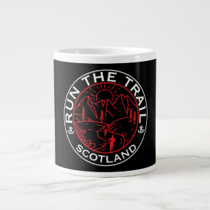 Caneca De Café Grande Trail Running Scotland