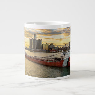 Caneca De Café Grande Transporte de Sunset