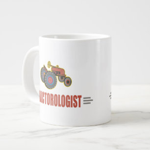 Caneca De Café Grande Trator engraçado