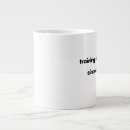 Caneca De Café Grande Treinando Meus Pais Desde O Primeiro Dia