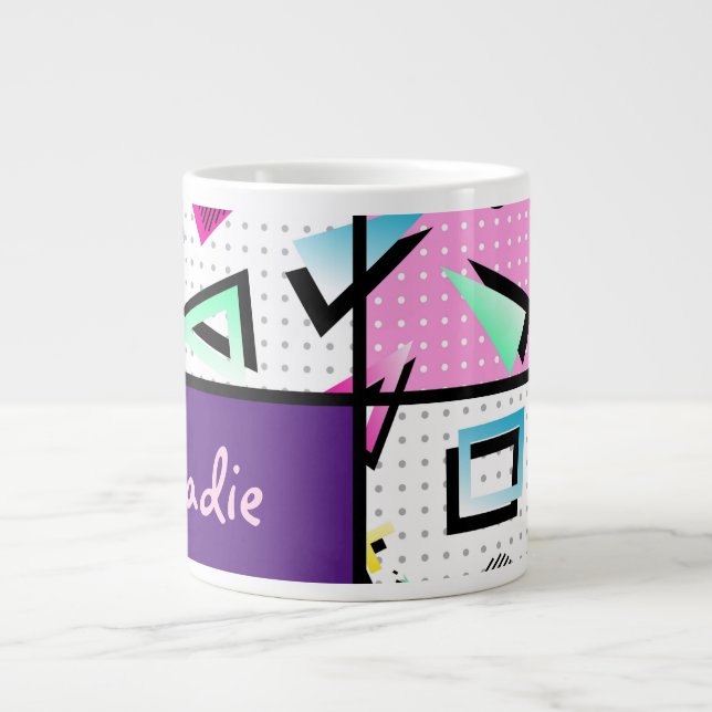 Caneca De Café Grande Trendy 80s (Frente)