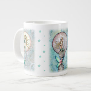 Caneca De Café Grande Três Sereias Celestiais Jumbo Mug