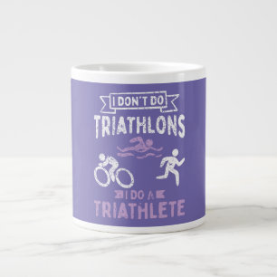 Caneca De Café Grande Triathlon Funny