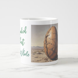 Caneca De Café Grande Trincado mas Ainda Inteiro - Coleção de Ovos