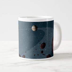 Caneca De Café Grande Trojans Asteroides.