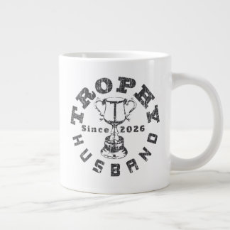 Caneca De Café Grande Trophy Husband 2026 Mug