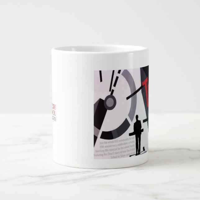 Caneca De Café Grande True! jumbo mug (Frente)