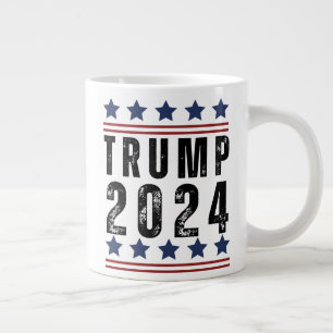 Caneca De Café Grande Trump 2024